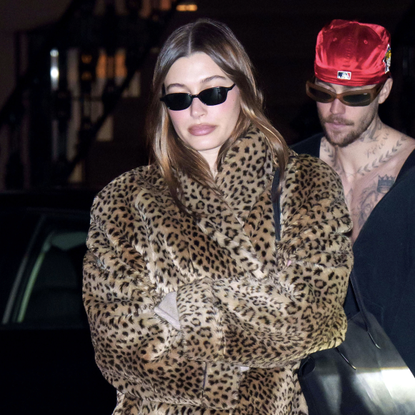 Justin and Hailey Bieber, along with Kendall Jenner, have a fashionable outing at Lucali in New York for a pizza night. The trio turns heads as they step out for the casual yet stylish dinner.