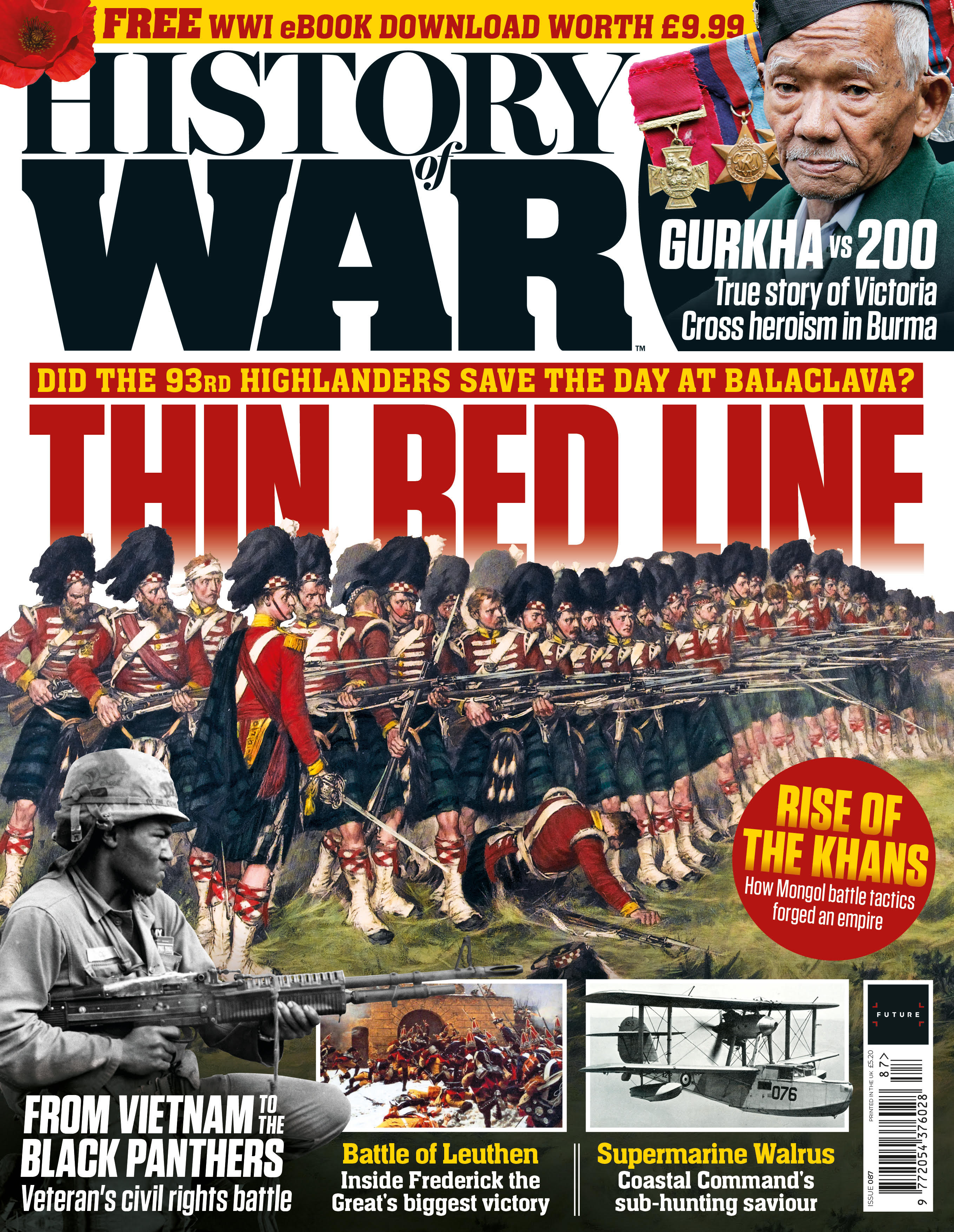 History of war magazine cover