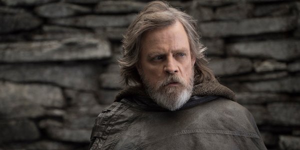 Luke Skywalker in Star Wars: The Last Jedi