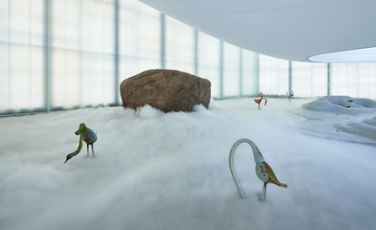 ‘Laure Prouvost. Above Front Tears Oui Float’ runs until 12 February 2023 at the National Museum of Norway