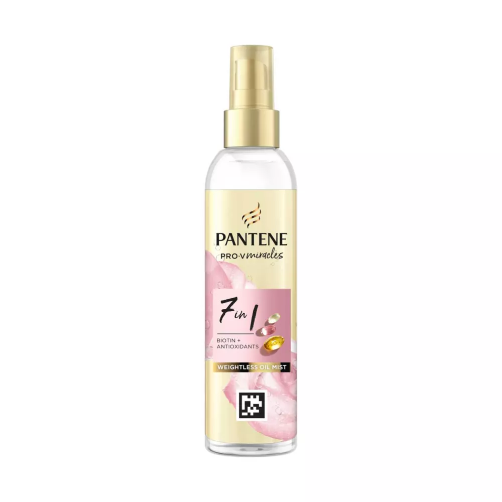 Pantene 7-In-1 Weightless Hair Oil Mist With Biotin 145ml. Pro V Miracles Hairspray