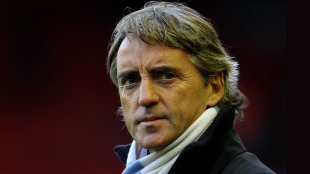 Manchester City manager Roberto Mancini