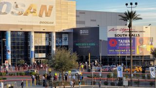 View of the South Hall of the LVCC during CES 2020