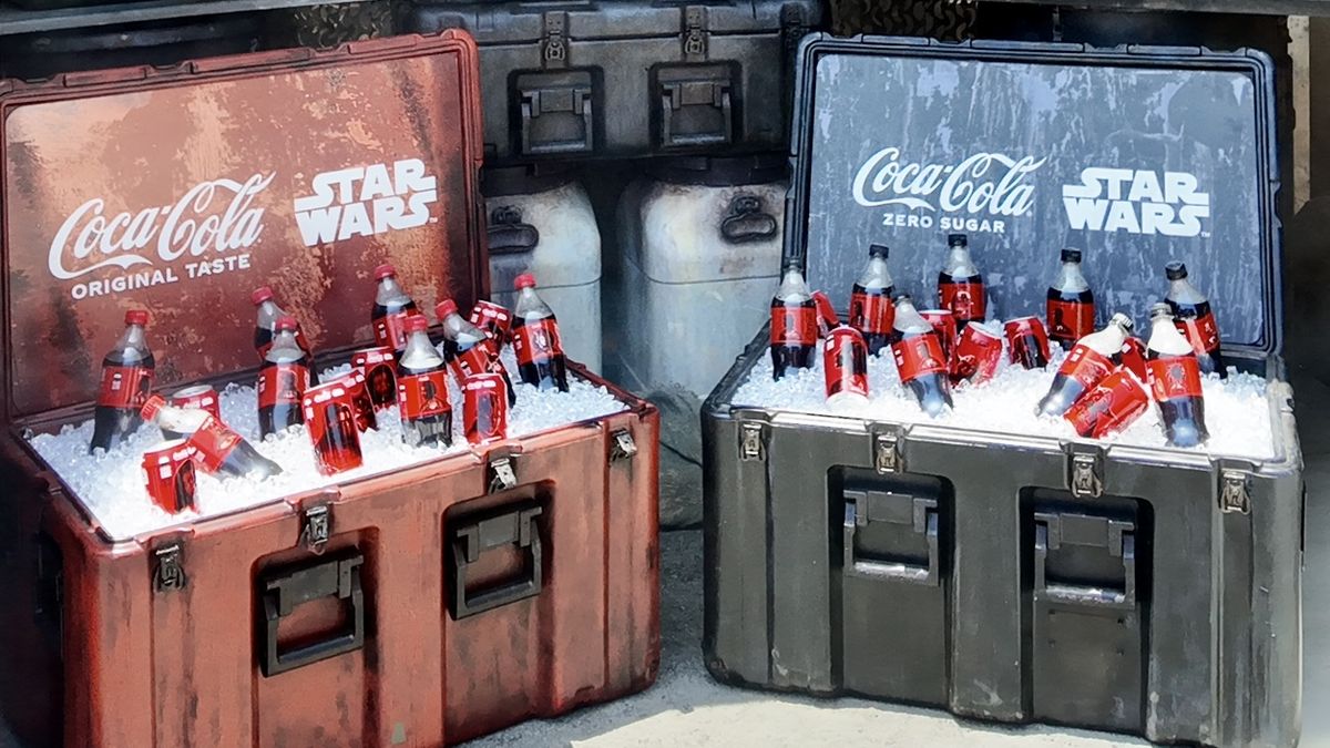 I just got a first look at Coca-Cola’s new Star Wars cans and AR holograms — and both are cooler than you’d expect