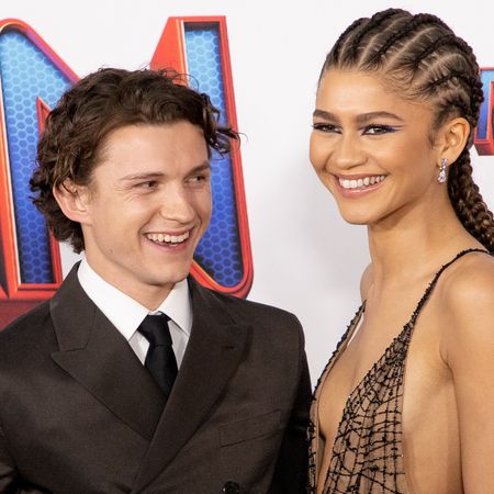 Tom Holland and Zendaya attendsthe Los Angeles premiere of Sony Pictures' 'Spider-Man: No Way Home' on December 13, 2021 in Los Angeles, California.
