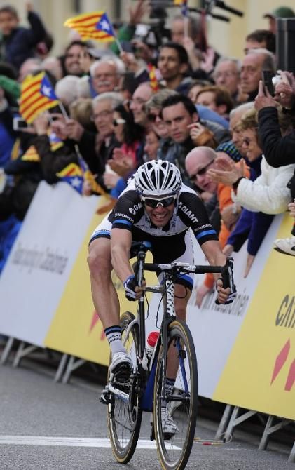 Luka Mezgec (Giant-Shimano) won the opening stage at the Volta Ciclista a Catalunya