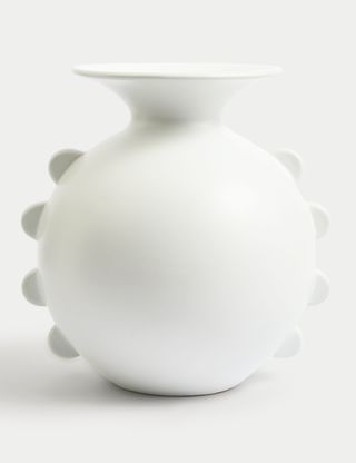 Large Scallop Edge Vase