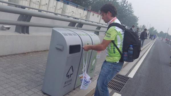 Recycling in China...