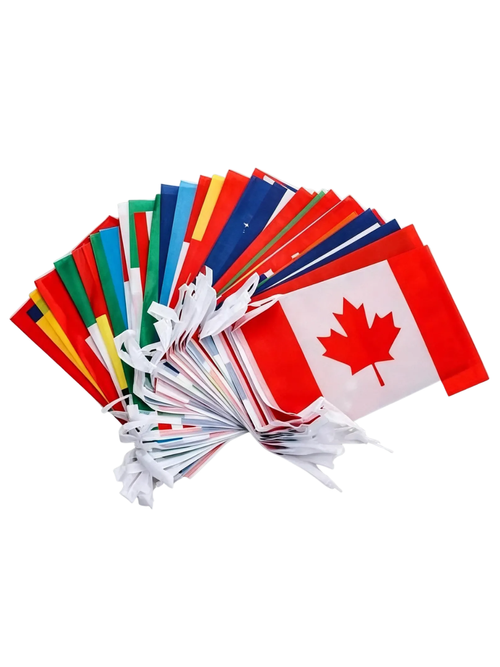 International Country Flag String Banner