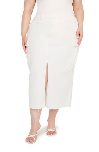 Cargo Midi Skirt