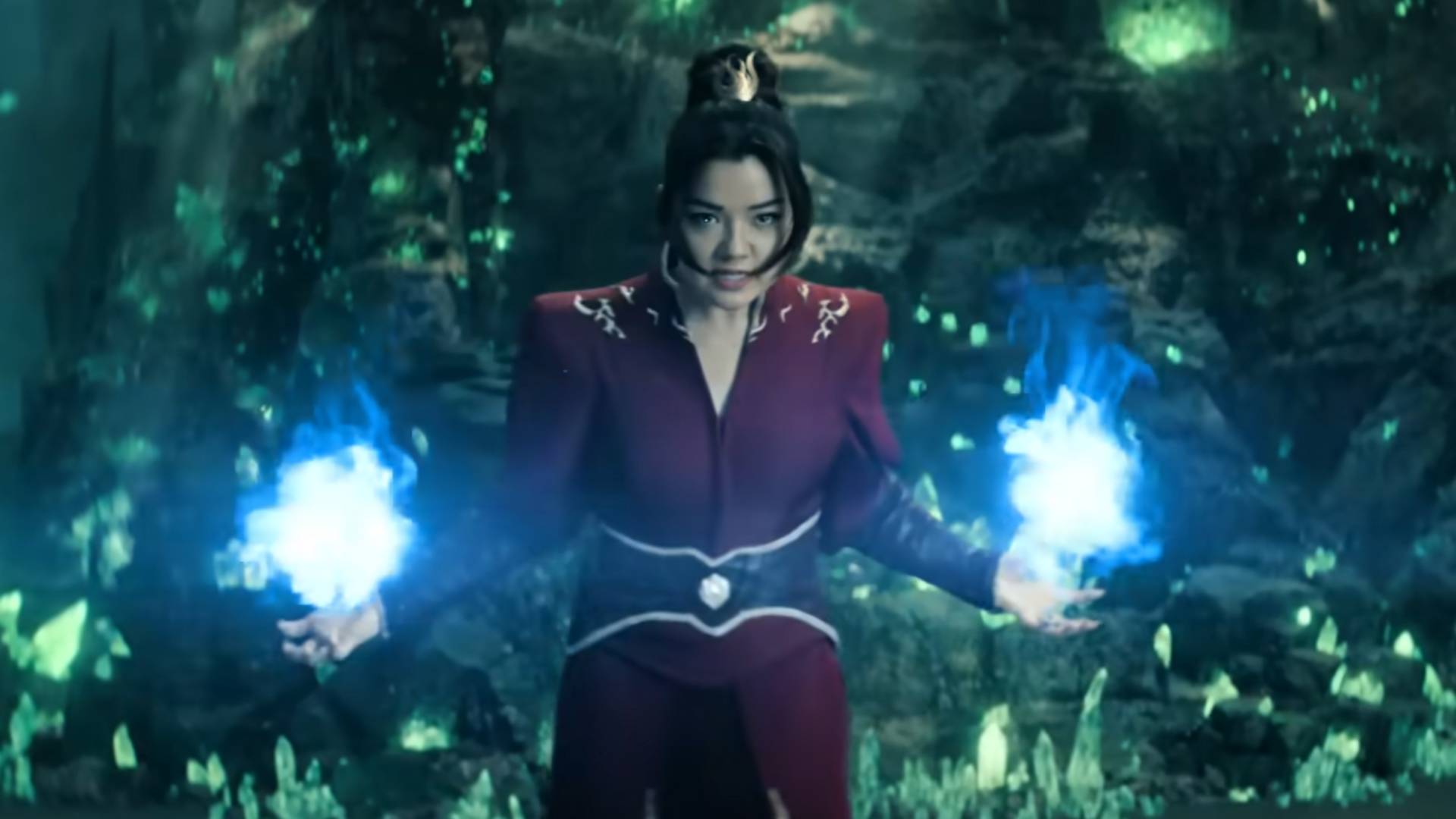 Elizabeth Yu as Azula in Avatar: The Last Airbender season 2
