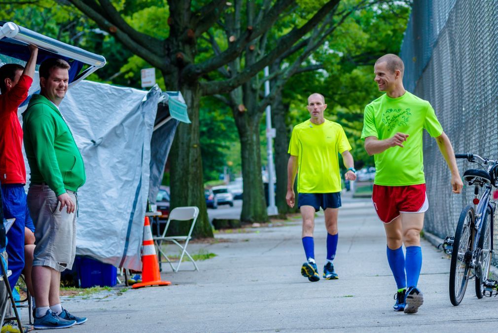 running
