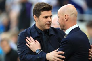 Mauricio Pochettino and Ajax manager Erik ten Hag are admired by Manchester United