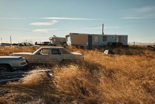 Motor vehicle, Vehicle, Car, Sky, Tree, Grass, Off-roading, Rural area, Soil, Prairie,