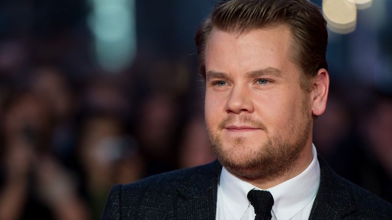 James Corden is the host of The Late Late Show 
