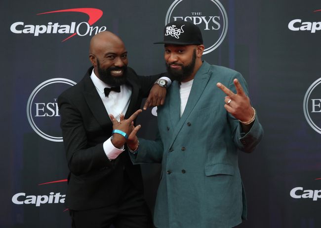 Desus Nice and The Kid Mero at 2021 ESPY Awards