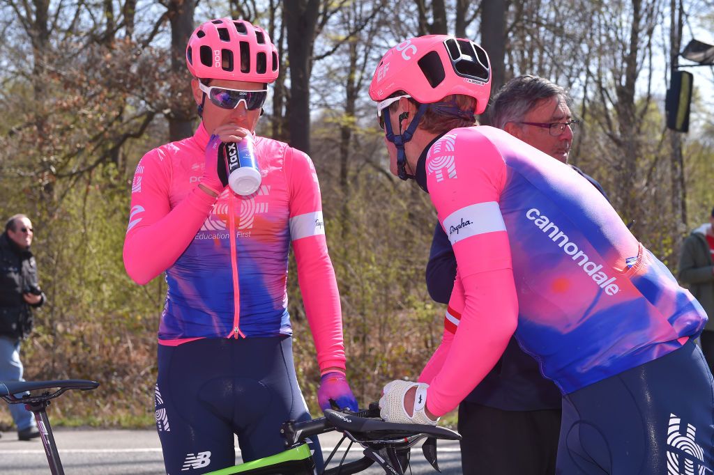 Sebastian Langeveld and his EF Education First teammates