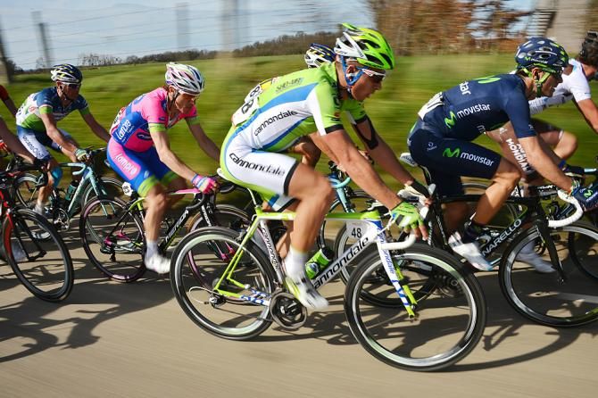 Overwhelming pre-race favorite Peter Sagan struggled with the warm temperatures