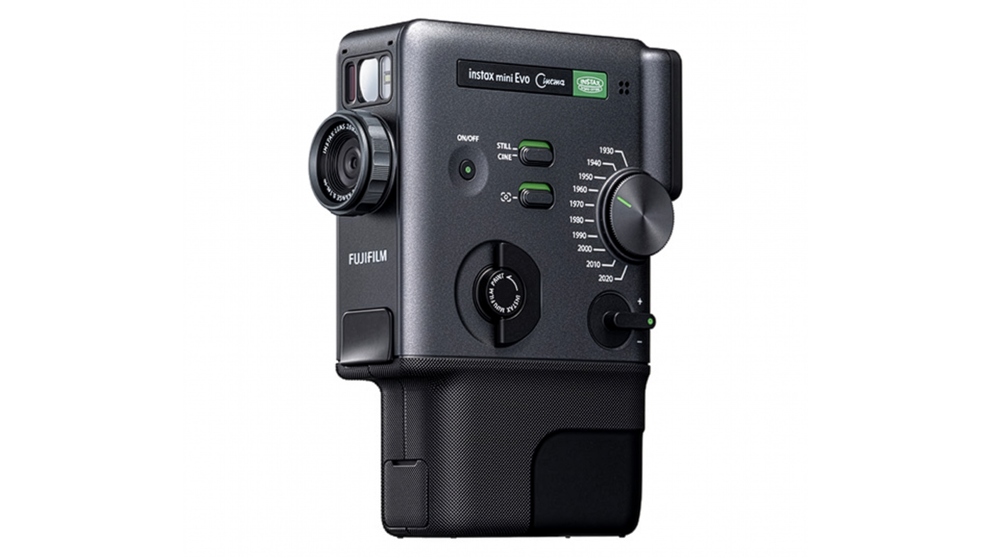 The Fujifilm Instax Mini Evo Cinema camera