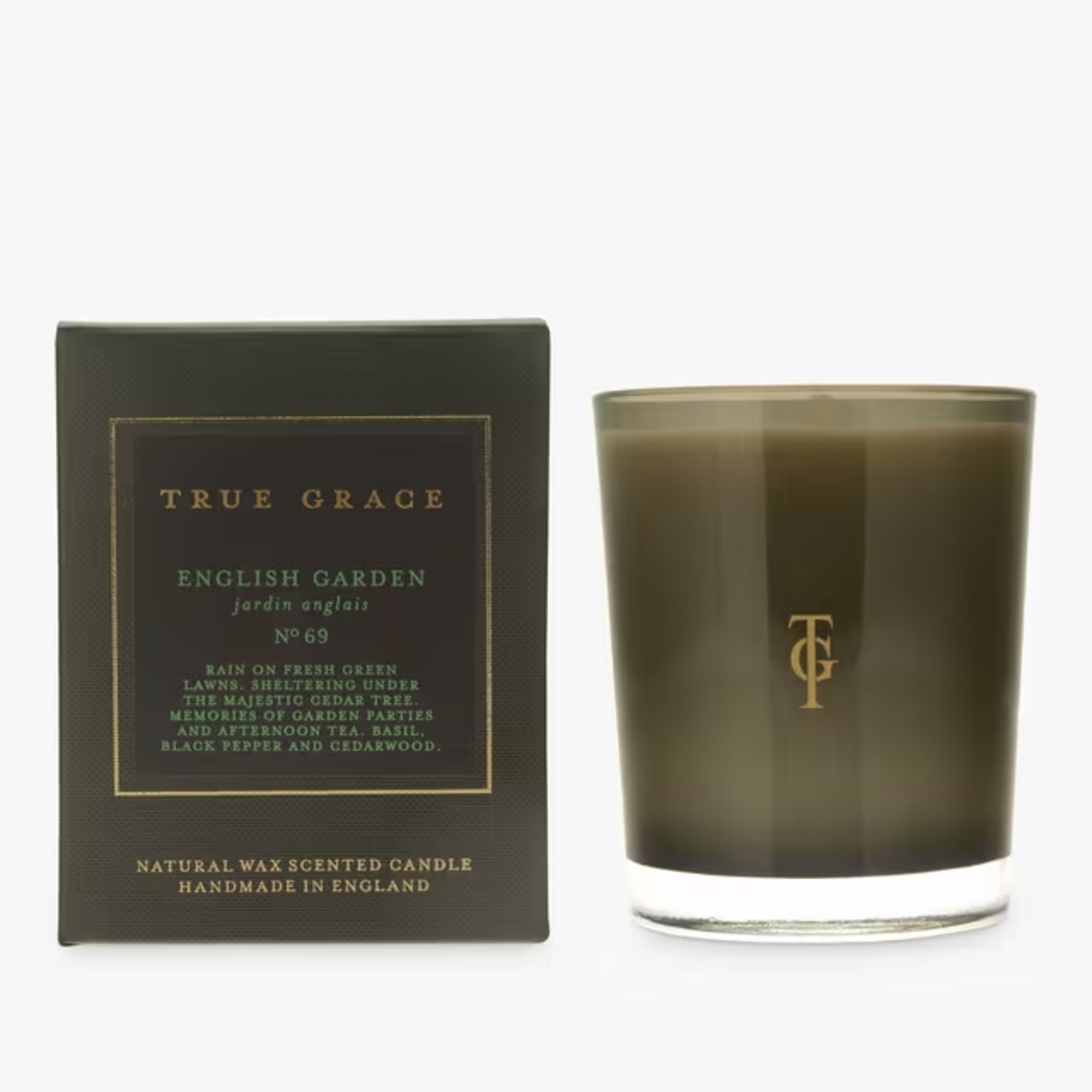 True Grace English Garden Scented Candle, 450g