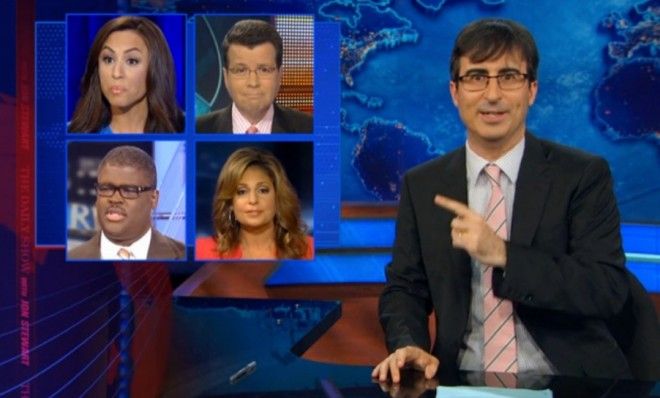 John Oliver pits Fox vs. fast-food workers