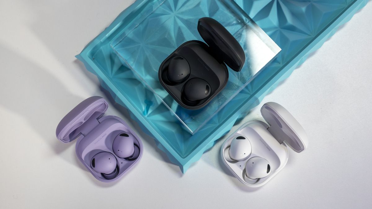 All three Samsung Galaxy Buds 2 Pro colors