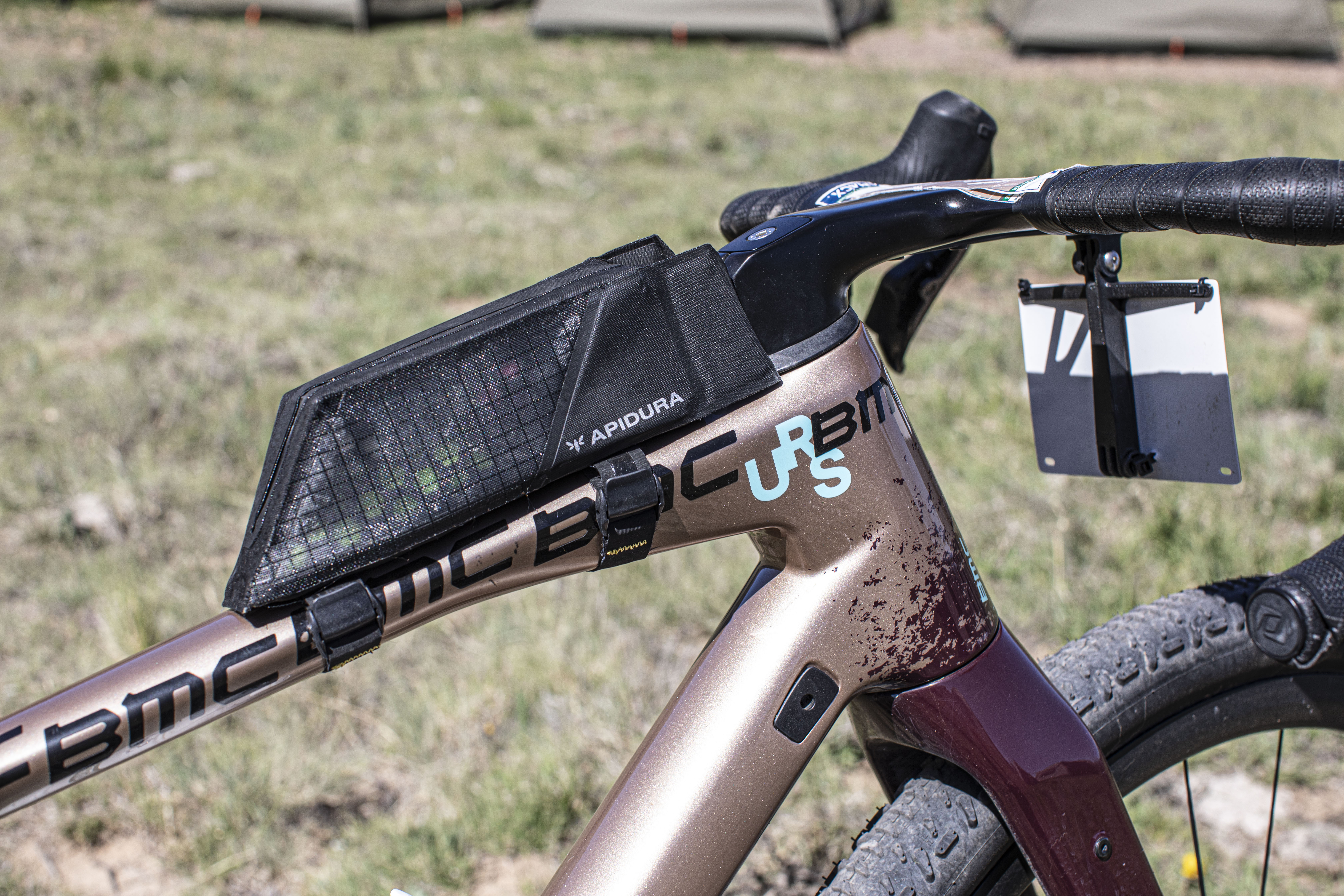 Simon Pellaud&#039;s BMC URS 01 One photographed in the Burn Camp