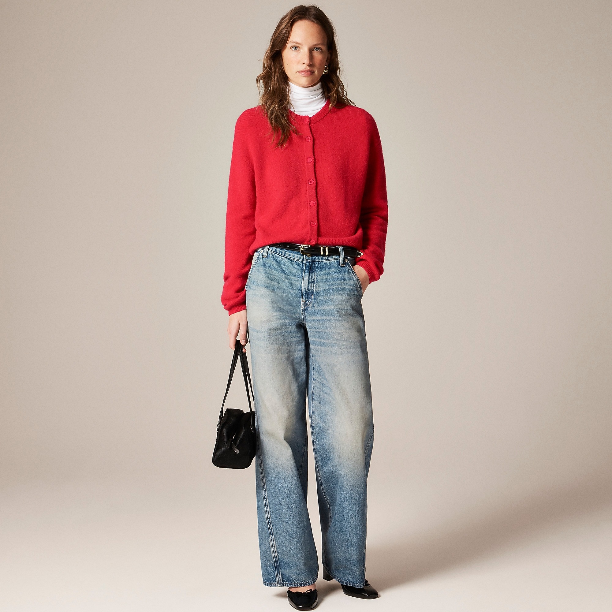 Relaxed V-Neck Sweater