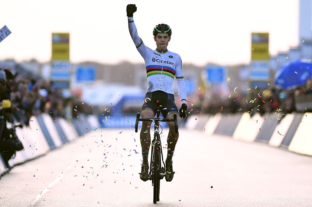 Wout Van Aert (Crelan-Vastgoedservice) wins