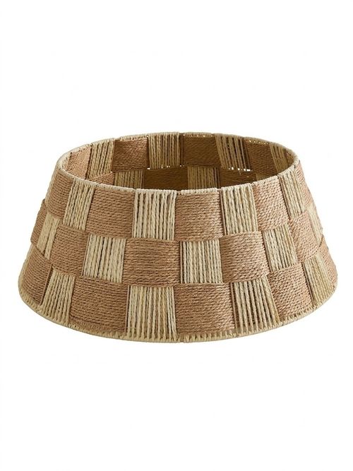 Checkerboard Woven Tree Skirt