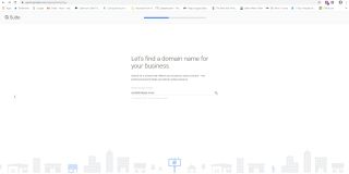 Screenshot Google Meet: Find domain name