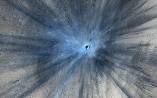 New Martian Impact Crater by Mars Reconnaissance Orbiter 1920