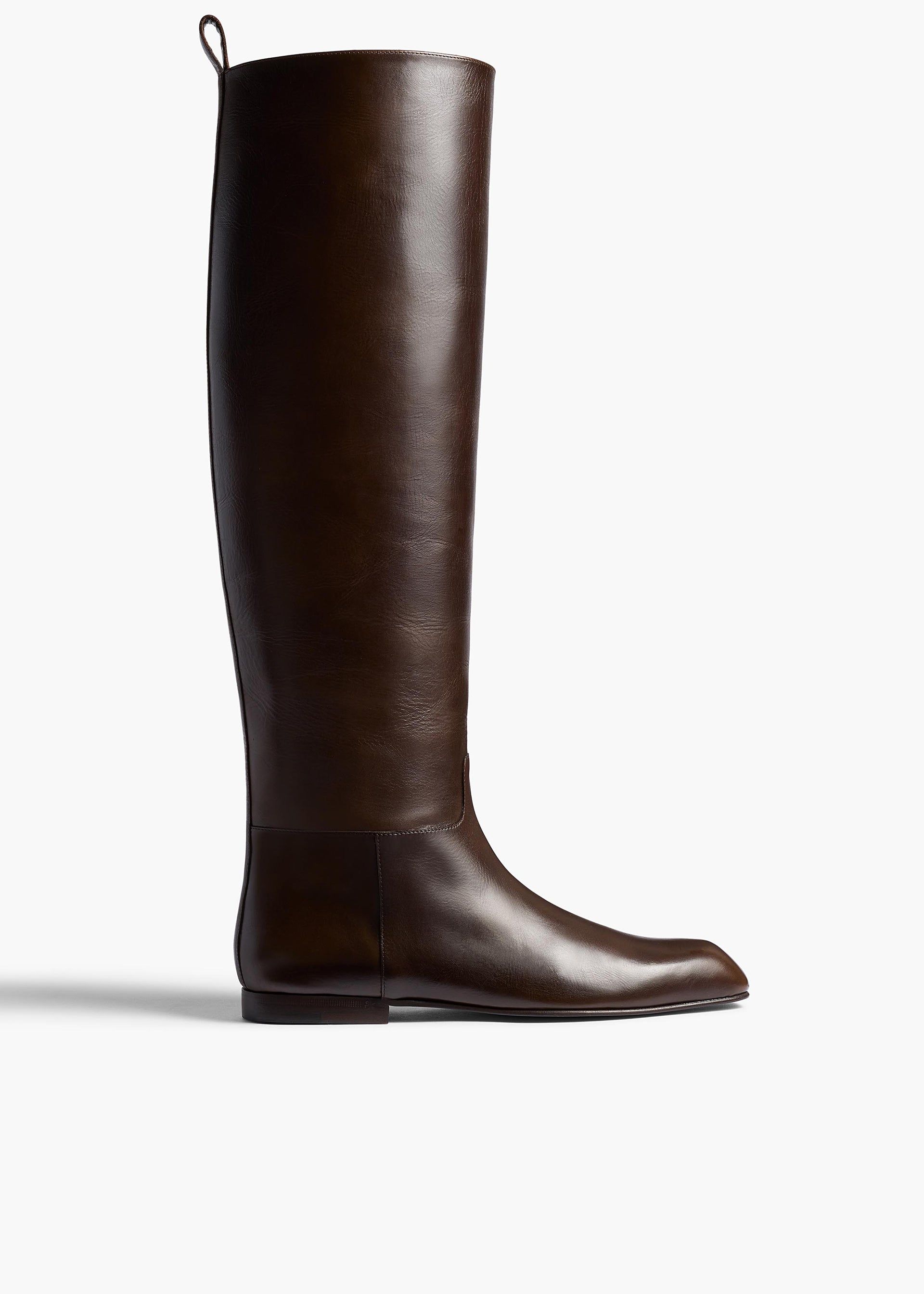 Colt Knee-High Boot in Vintage Brown Leather - 35 / Vintage Brown / Upper100%clsole100%cl