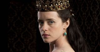 Marlow star Clare Foy as Ann Boleyn in Wolf Hall.