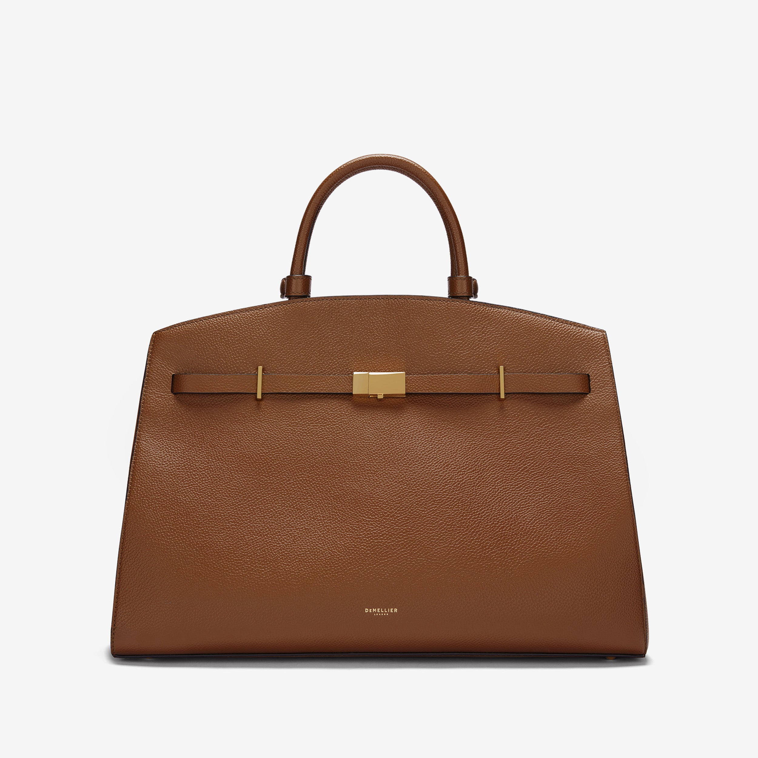 The Hudson | Tan Small Grain | Demellier