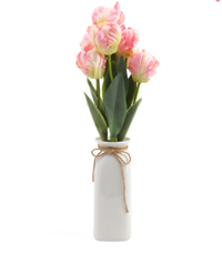 JOLIE FLEUR 26in Tulip In Vase for $26.99, at TJ Maxx