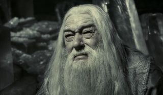 Dumbledore sad