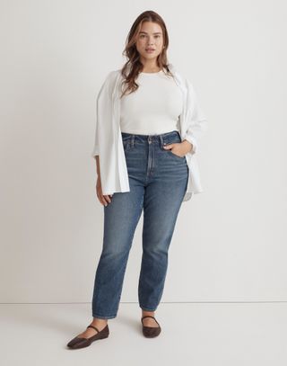 The Plus Curvy Perfect Vintage Jean in Decatur Wash