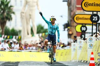 Mark Cavendish finishes his final Tour de France.