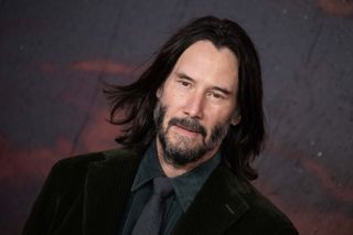 Keanu Reeves attends the "John Wick: Chapter 4" UK Gala Screening at Cineworld Leicester Square on March 06, 2023 in London, England.