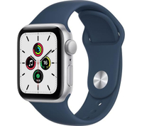 Apple Watch SE - Silver with Abyss Blue Sports Band, 40 mm:  £249