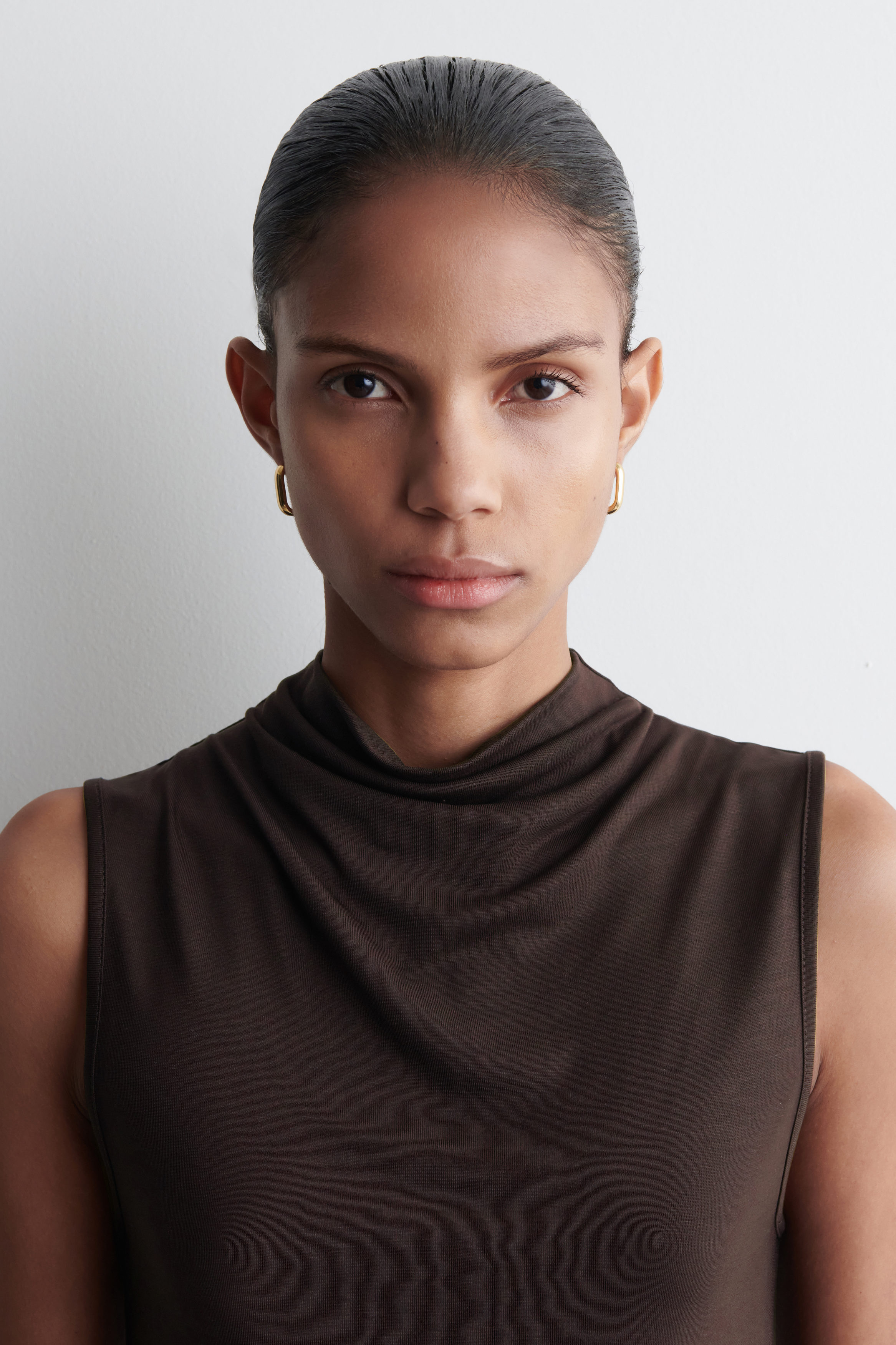 Oval Hoop Earrings