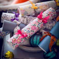 Colourful Floral Christmas Crackers