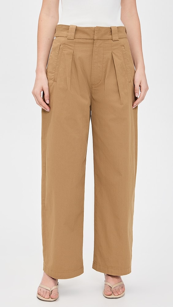 Citizens of Humanity Cara Cropped Pleated Trousers