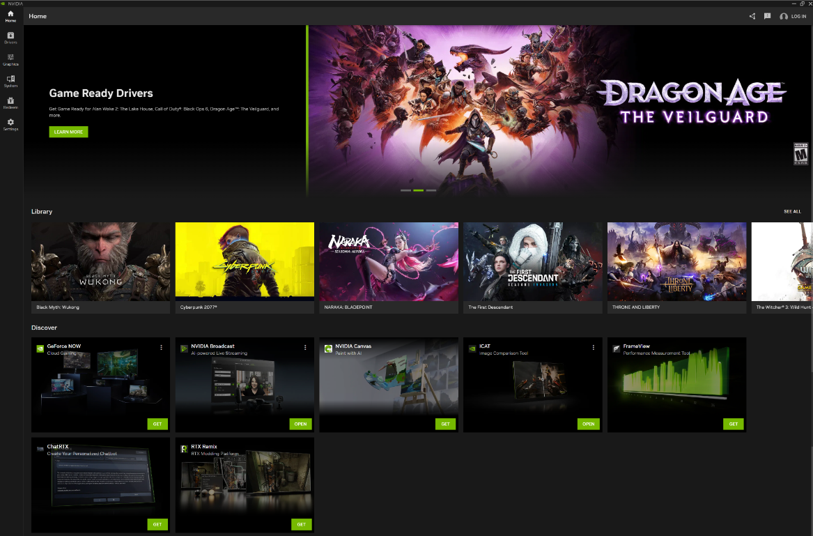 Nvidia App reaches version 1.0 milestone and exits beta — GeForce Experience and Control Panel now deprecated