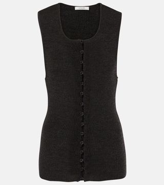 Wool-Blend Vest