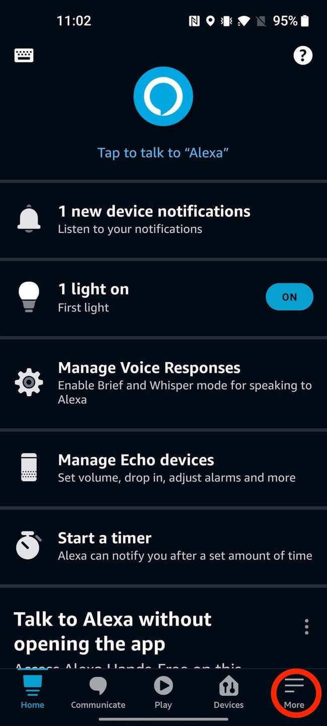 How to to enable Alexa's adaptive volume feature on an Echo device