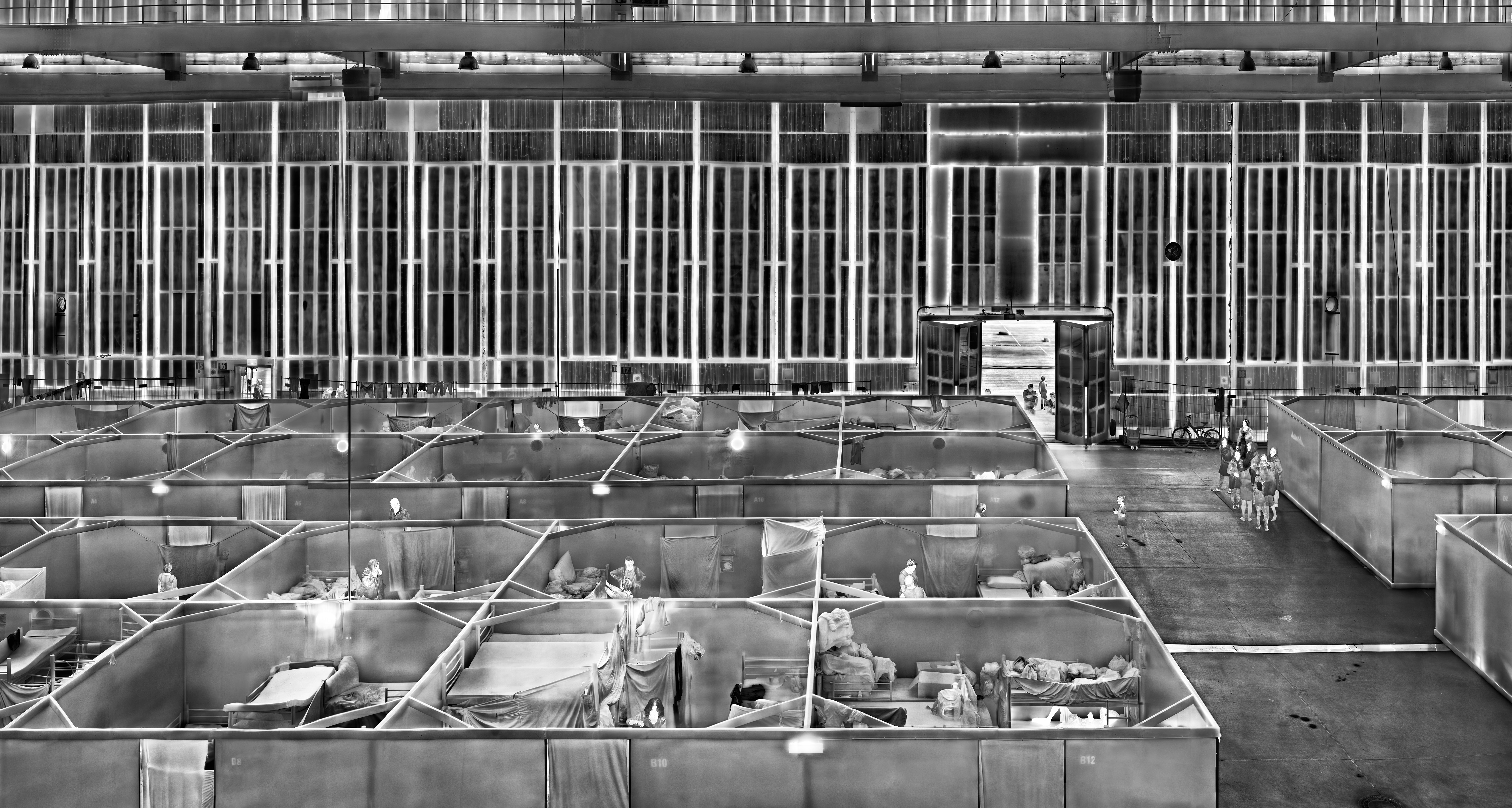 Richard Mosse, Tempelhof Interior, 2016