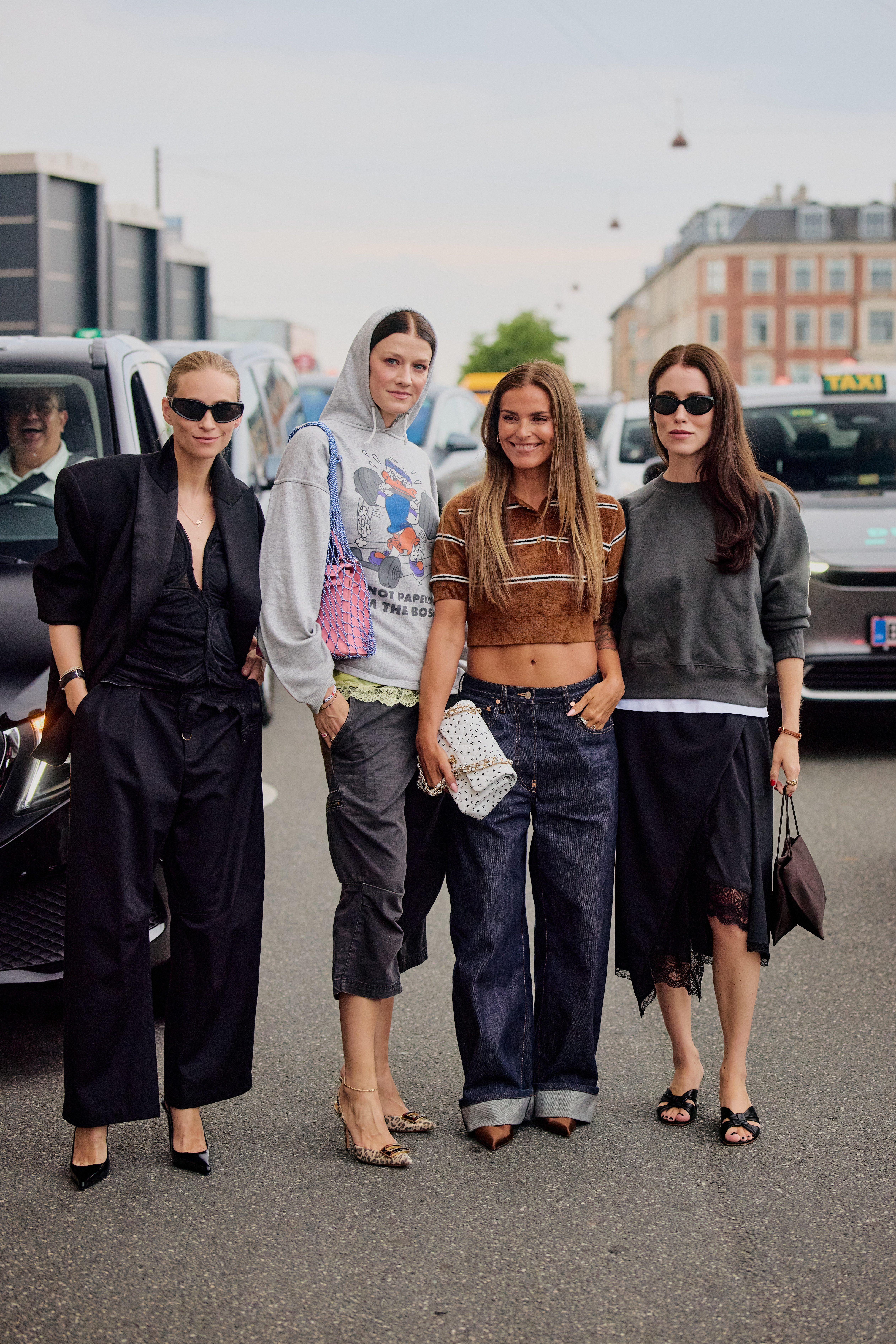 Copenhagen Fashion Week street style.