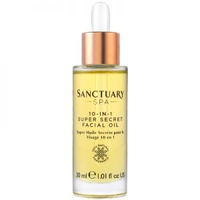 Sanctuary Spa 10-in-1 Super Secret Facial Oil | £20Lightweight and non-greasy, this oil could be used day or night. This plumping oil promises to give skin a radiant and rested look. It smells gorgeous too.